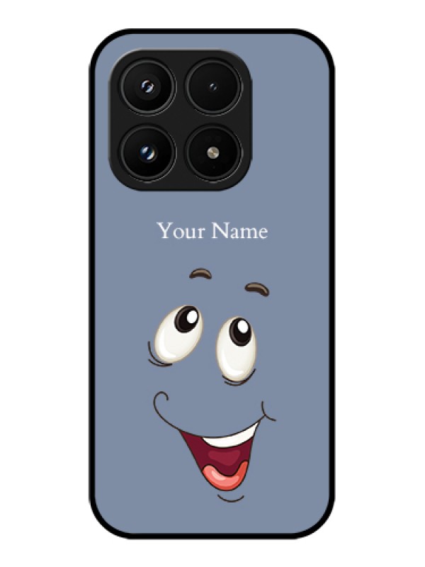 Custom Xiaomi 17 5G Custom Glass Phone Case - Laughing Cartoon Face Design