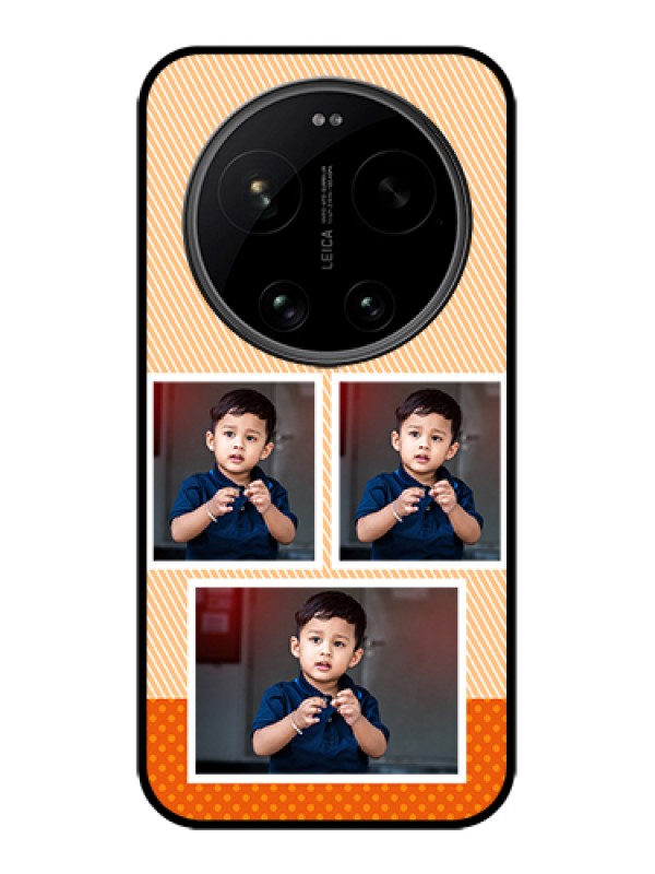 Custom Xiaomi 17 Ultra 5G Custom Glass Phone Case - Bulk Photos Upload Design