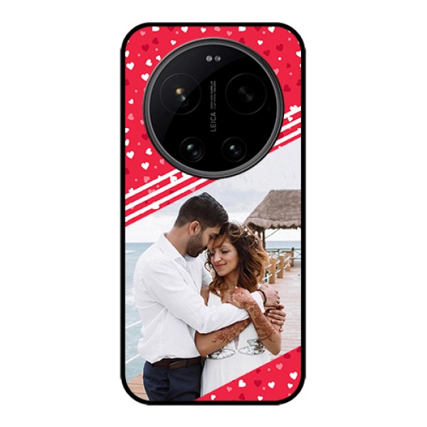 Xiaomi 17 Ultra 5G Custom Glass Phone Case - Valentines Gift Design