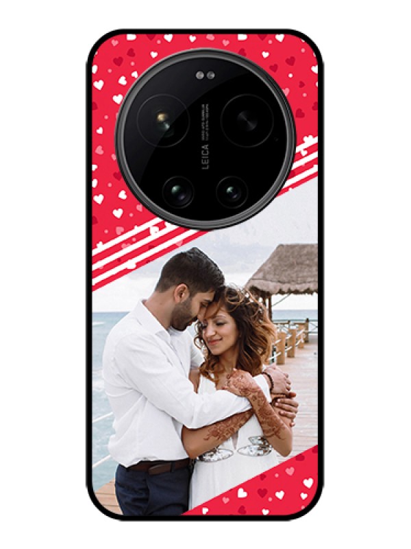 Custom Xiaomi 17 Ultra 5G Custom Glass Phone Case - Valentines Gift Design