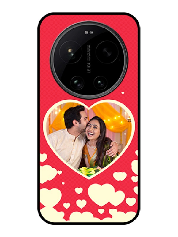 Custom Xiaomi 17 Ultra 5G Custom Glass Phone Case - Love Symbols Phone Cover Design