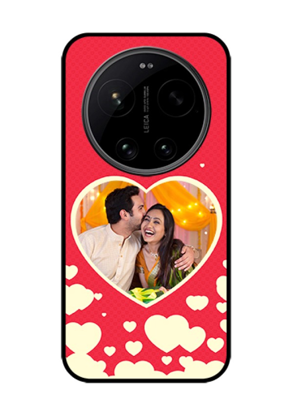Xiaomi 17 Ultra 5G Custom Glass Phone Case - Love Symbols Phone Cover Design