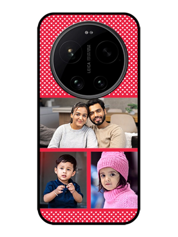 Custom Xiaomi 17 Ultra 5G Custom Glass Phone Case - Bulk Photo Upload Design