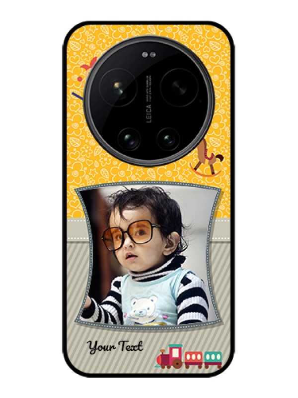 Custom Xiaomi 17 Ultra 5G Custom Glass Phone Case - Baby Picture Upload Design