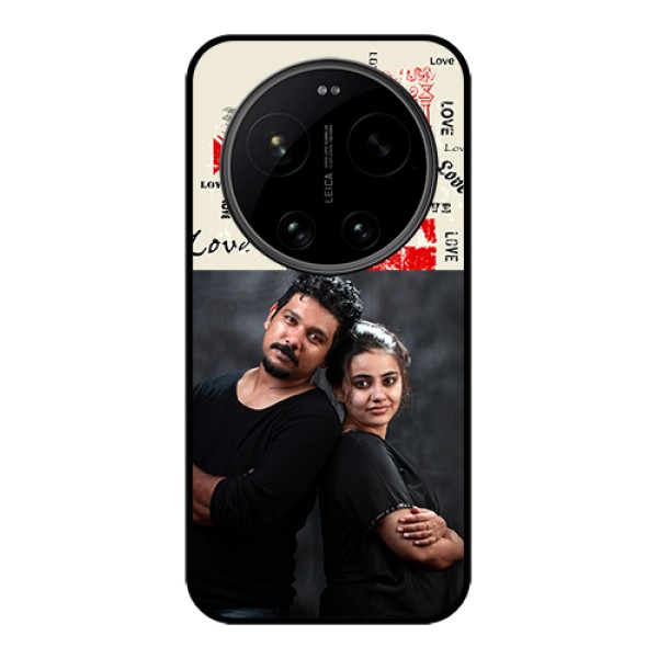 Xiaomi 17 Ultra 5G Custom Glass Phone Case - Trendy Love Design Case