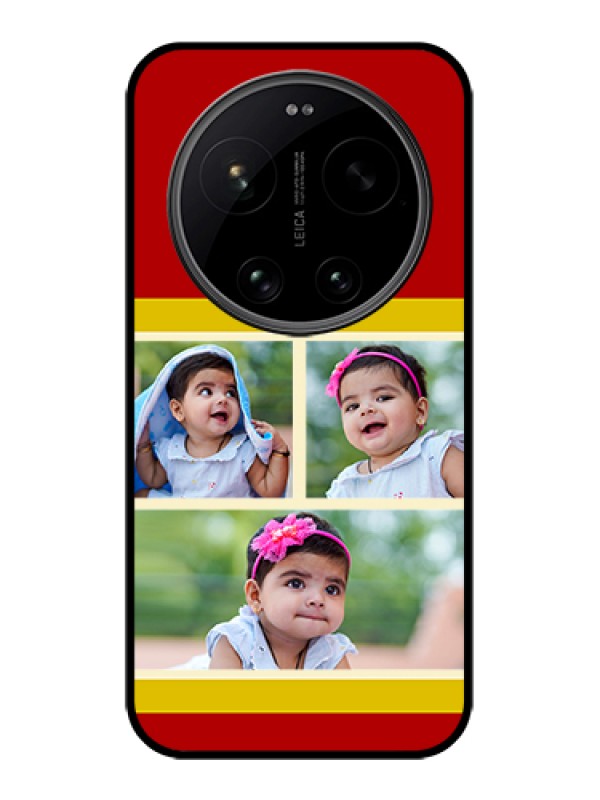 Custom Xiaomi 17 Ultra 5G Custom Glass Phone Case - Multiple Pic Upload Design