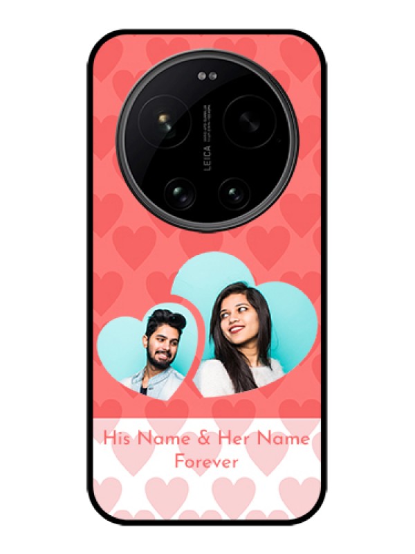 Custom Xiaomi 17 Ultra 5G Custom Glass Phone Case - Couple Pic Upload Design