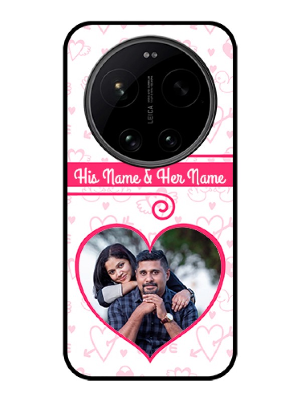 Custom Xiaomi 17 Ultra 5G Custom Glass Phone Case - Heart Shape Love Design