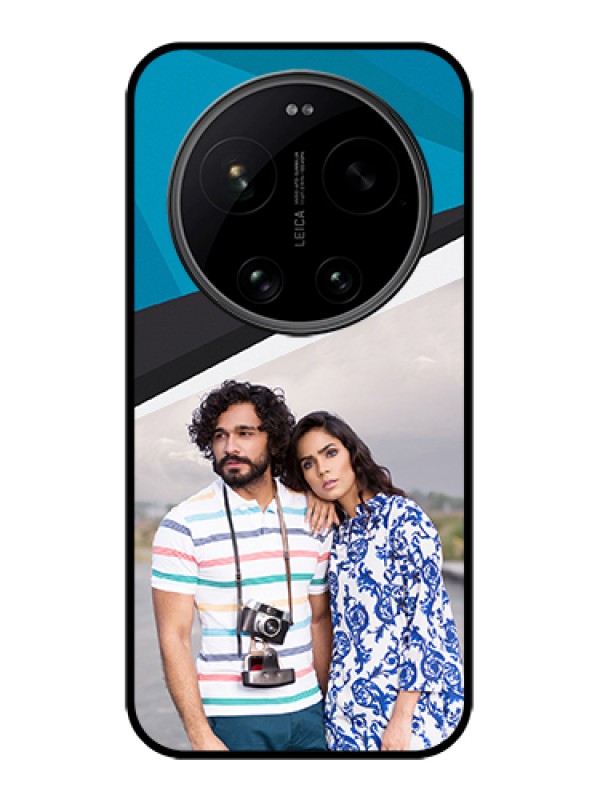 Custom Xiaomi 17 Ultra 5G Custom Glass Phone Case - Simple Pattern Photo Upload Design