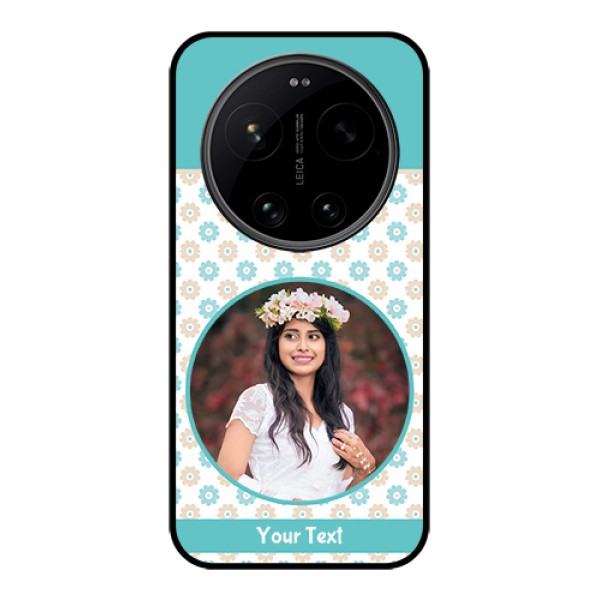 Xiaomi 17 Ultra 5G Custom Glass Phone Case - Beautiful Flowers Design Xiaomi 17 Ultra 5G Custom Glass Phone Case - Beautiful Flowers Design