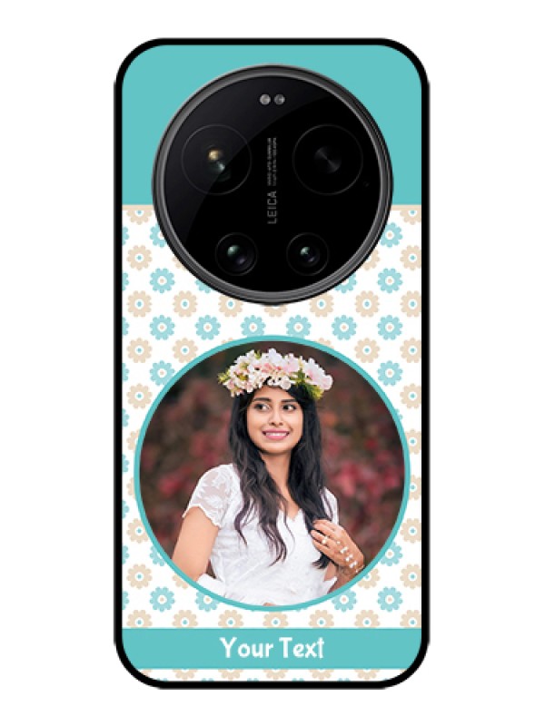 Custom Xiaomi 17 Ultra 5G Custom Glass Phone Case - Beautiful Flowers Design