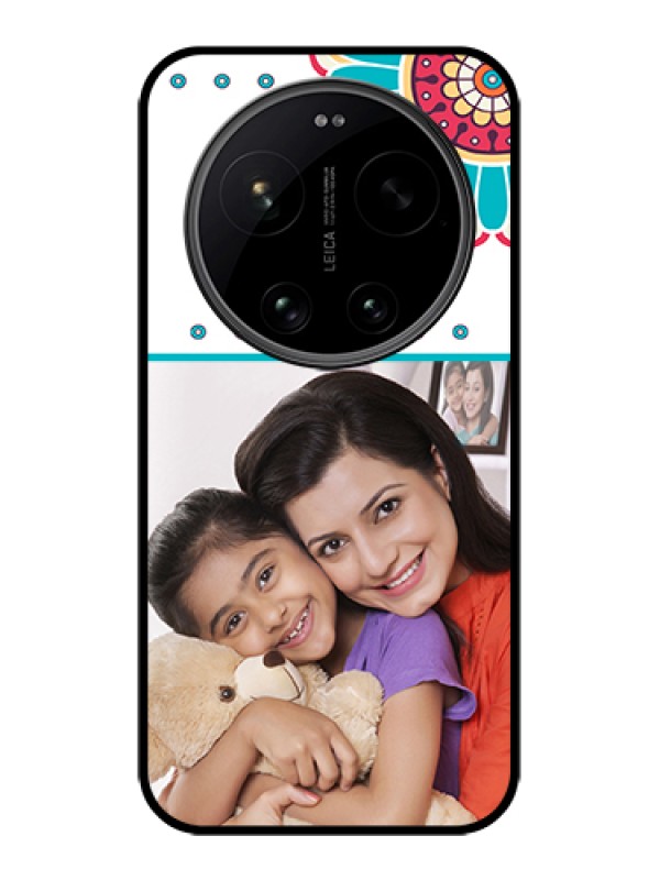 Custom Xiaomi 17 Ultra 5G Custom Glass Phone Case - Flower Design