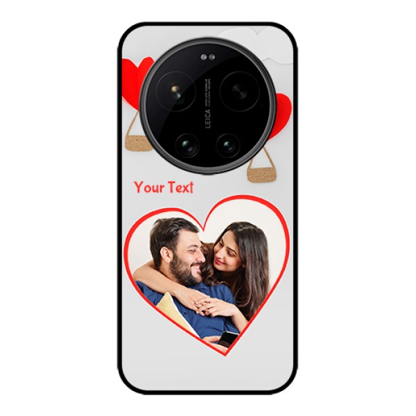 Xiaomi 17 Ultra 5G Custom Glass Phone Case - Parachute Love Design Xiaomi 17 Ultra 5G Custom Glass Phone Case - Parachute Love Design