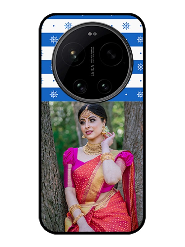 Custom Xiaomi 17 Ultra 5G Custom Glass Phone Case - Snow Pattern Design