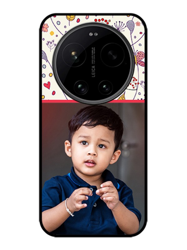 Custom Xiaomi 17 Ultra 5G Custom Glass Phone Case - Premium Floral Design