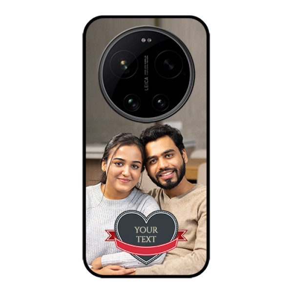 Xiaomi 17 Ultra 5G Custom Glass Phone Case - Just Married Couple Design Xiaomi 17 Ultra 5G Custom Glass Phone Case - Just Married Couple Design