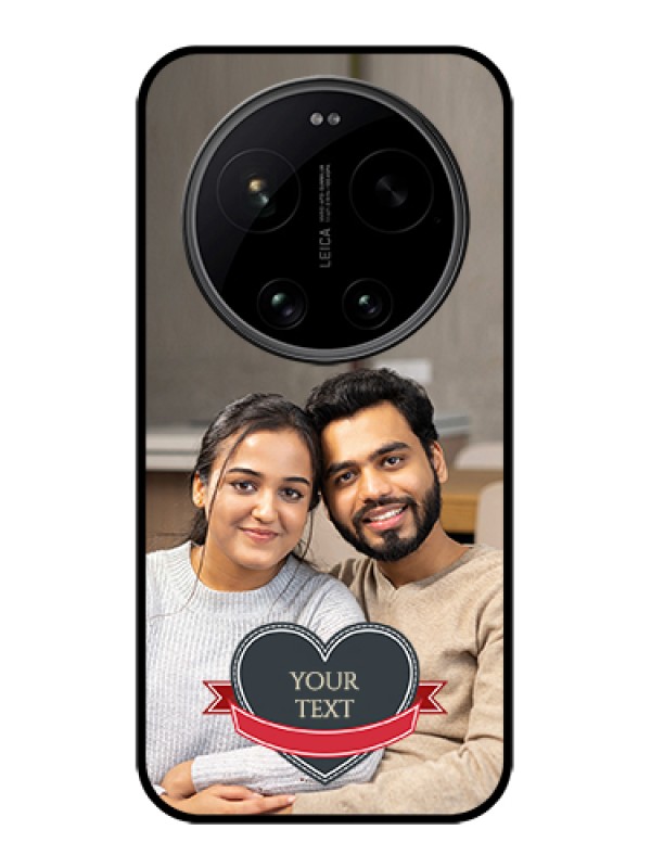 Custom Xiaomi 17 Ultra 5G Custom Glass Phone Case - Just Married Couple Design