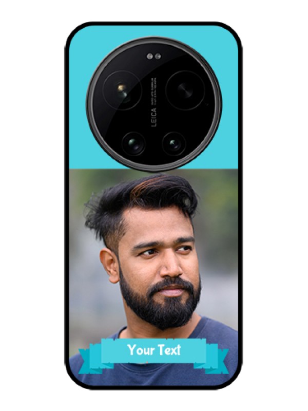 Custom Xiaomi 17 Ultra 5G Custom Glass Phone Case - Blue Color Design