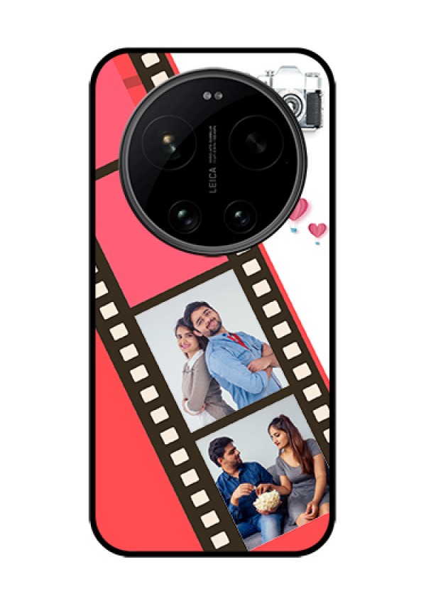 Xiaomi 17 Ultra 5G Custom Glass Phone Case - 3 Image Holder With Film Reel