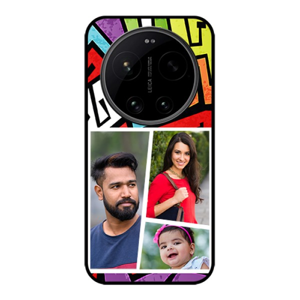 Xiaomi 17 Ultra 5G Custom Glass Phone Case - Graffiti Pattern Design