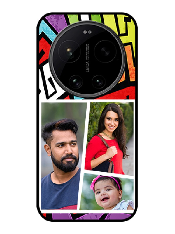 Custom Xiaomi 17 Ultra 5G Custom Glass Phone Case - Graffiti Pattern Design