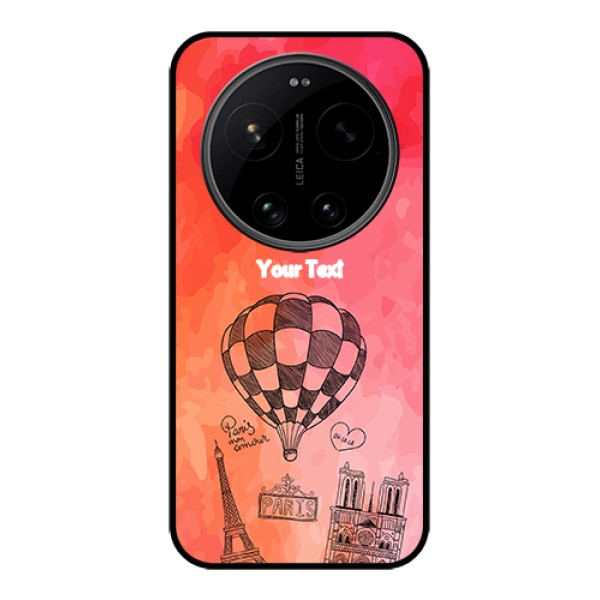 Xiaomi 17 Ultra 5G Custom Glass Phone Case - Paris Theme Design Xiaomi 17 Ultra 5G Custom Glass Phone Case - Paris Theme Design