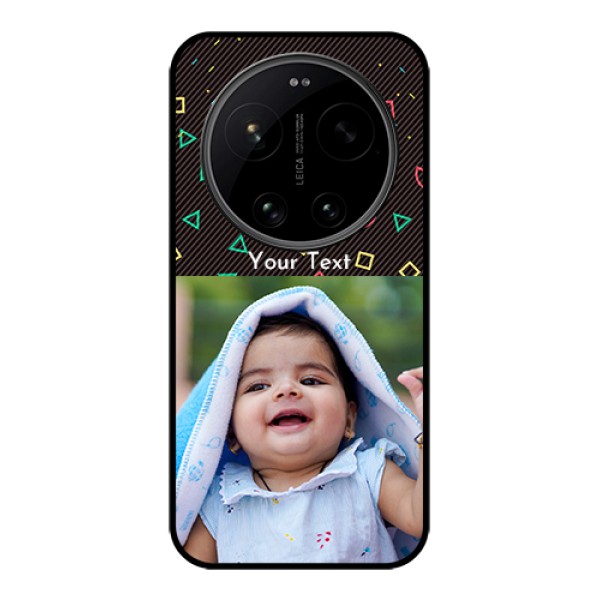 Xiaomi 17 Ultra 5G Custom Glass Phone Case - With Confetti Birthday Design Xiaomi 17 Ultra 5G Custom Glass Phone Case - With Confetti Birthday Design