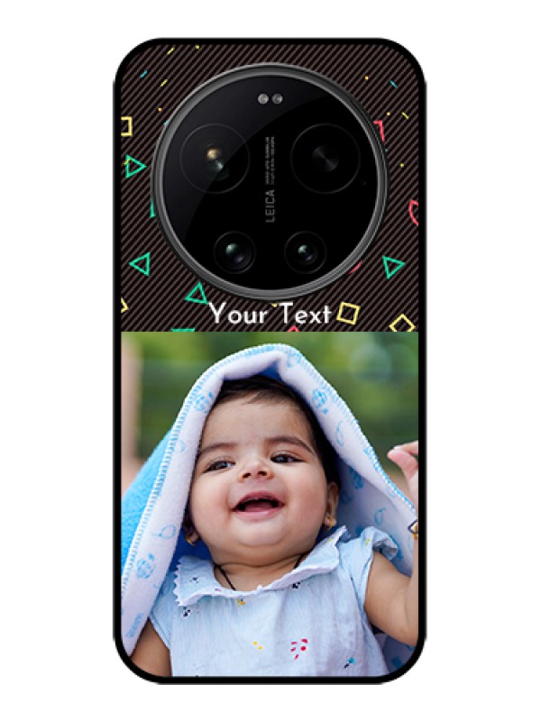 Custom Xiaomi 17 Ultra 5G Custom Glass Phone Case - With Confetti Birthday Design