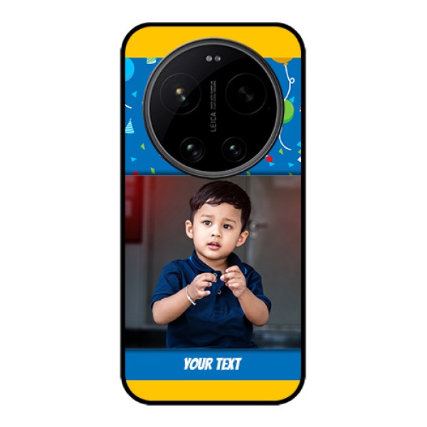 Xiaomi 17 Ultra 5G Custom Glass Phone Case - Birthday Wishes Design