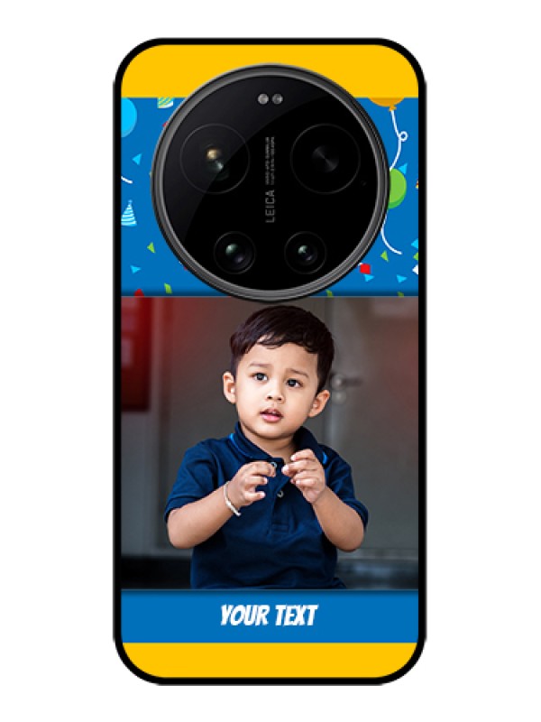 Custom Xiaomi 17 Ultra 5G Custom Glass Phone Case - Birthday Wishes Design