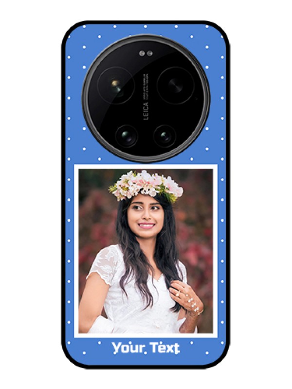 Custom Xiaomi 17 Ultra 5G Custom Glass Phone Case - Polka Dots Design