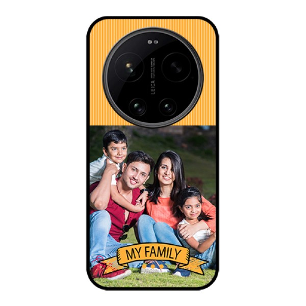 Xiaomi 17 Ultra 5G Custom Glass Phone Case - My Family Design