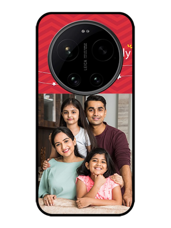 Custom Xiaomi 17 Ultra 5G Custom Glass Phone Case - Happy Family Design