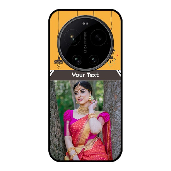 Xiaomi 17 Ultra 5G Custom Glass Phone Case - With Family Picture And Icons Xiaomi 17 Ultra 5G Custom Glass Phone Case - With Family Picture And Icons