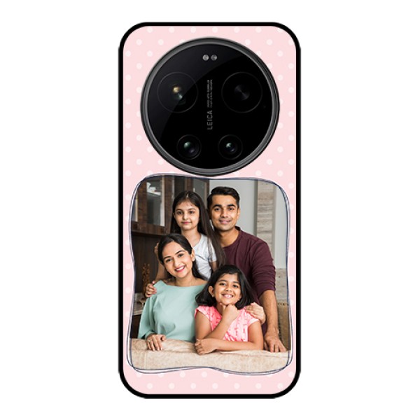 Xiaomi 17 Ultra 5G Custom Glass Phone Case - Family With Dots Design