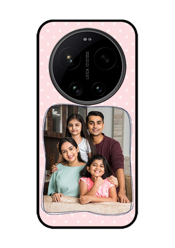 Xiaomi 17 Ultra 5G Custom Glass Phone Case - Family With Dots Design