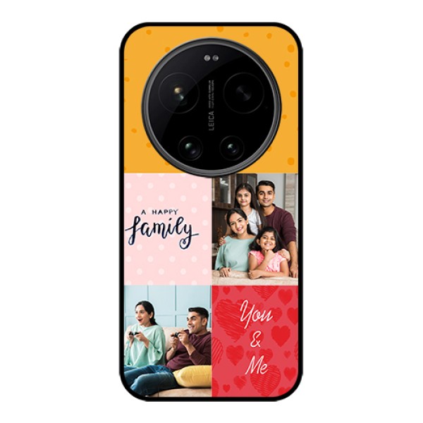 Xiaomi 17 Ultra 5G Custom Glass Phone Case - Images With Quotes Design