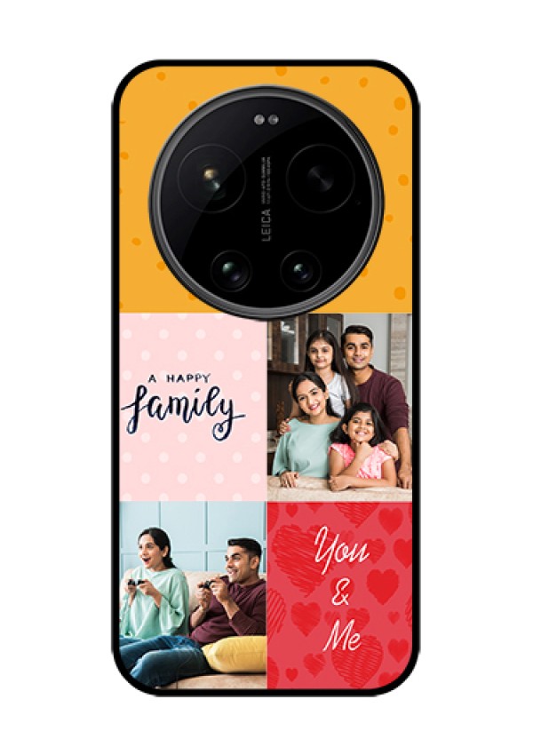 Xiaomi 17 Ultra 5G Custom Glass Phone Case - Images With Quotes Design