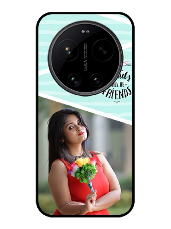 Custom Xiaomi 17 Ultra 5G Custom Glass Phone Case - Friends Picture Icon Design