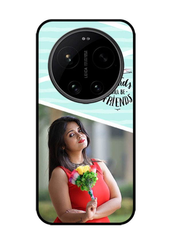 Xiaomi 17 Ultra 5G Custom Glass Phone Case - Friends Picture Icon Design