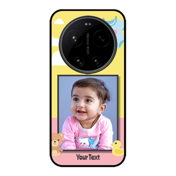 Xiaomi 17 Ultra 5G Custom Glass Phone Case - Kids 2 Color Design Xiaomi 17 Ultra 5G Custom Glass Phone Case - Kids 2 Color Design