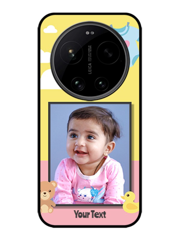 Custom Xiaomi 17 Ultra 5G Custom Glass Phone Case - Kids 2 Color Design