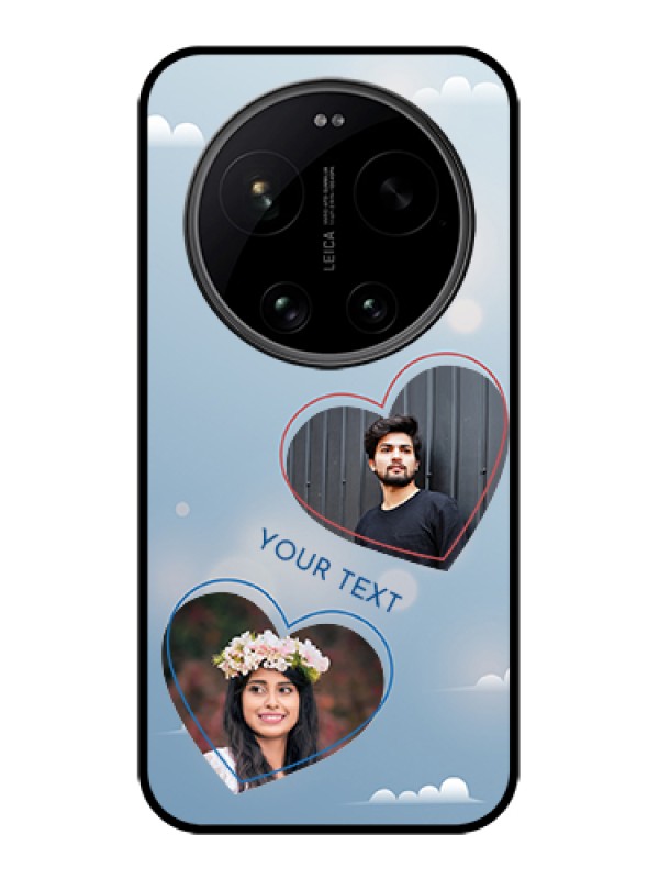 Custom Xiaomi 17 Ultra 5G Custom Glass Phone Case - Blue Color Couple Design