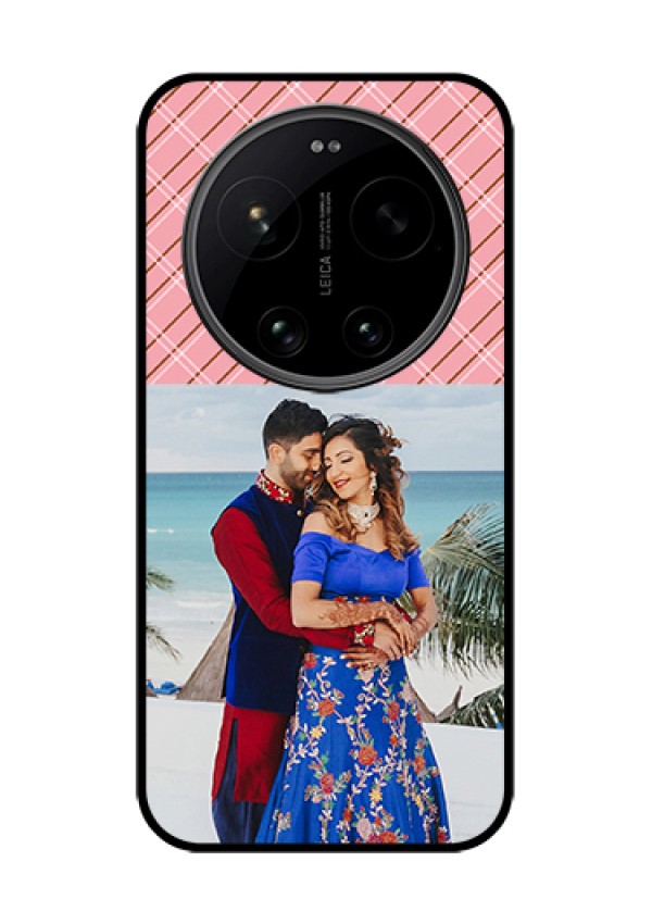 Xiaomi 17 Ultra 5G Custom Glass Phone Case - Together Forever Design