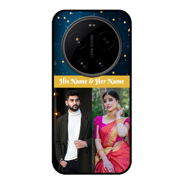 Xiaomi 17 Ultra 5G Custom Glass Phone Case - Galaxy Stars Backdrop Design