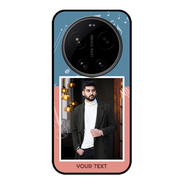 Xiaomi 17 Ultra 5G Custom Glass Phone Case - With Color Musical Note Design Xiaomi 17 Ultra 5G Custom Glass Phone Case - With Color Musical Note Design