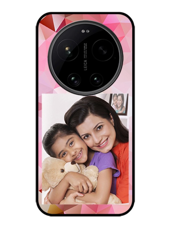 Custom Xiaomi 17 Ultra 5G Custom Glass Phone Case - Abstract Triangle Design