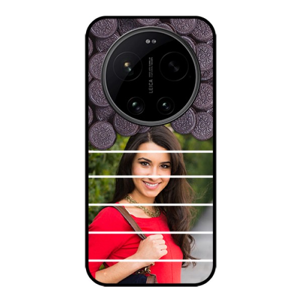 Xiaomi 17 Ultra 5G Custom Glass Phone Case - With Oreo Biscuit Design