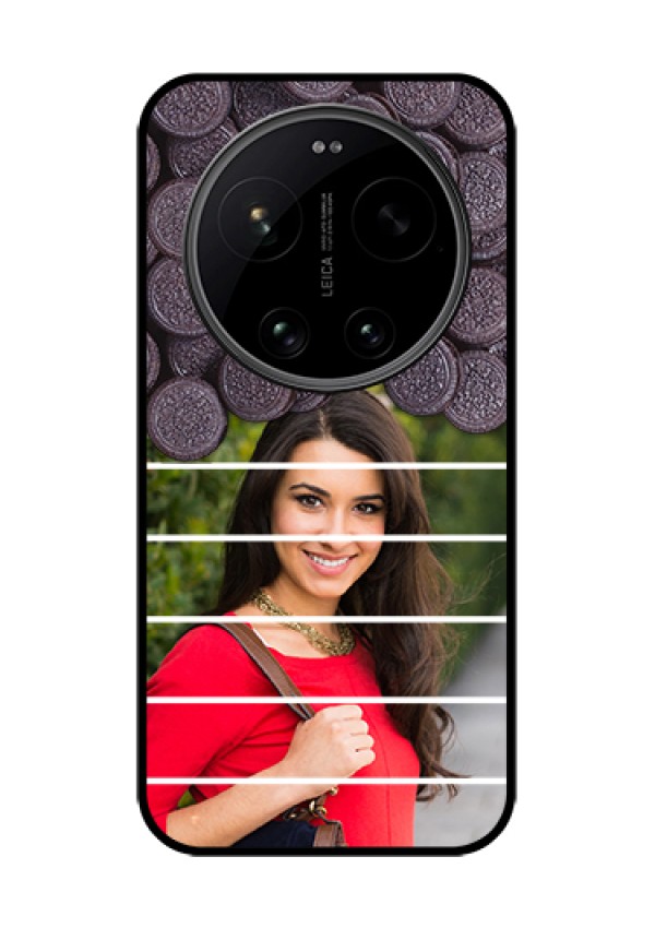 Xiaomi 17 Ultra 5G Custom Glass Phone Case - With Oreo Biscuit Design