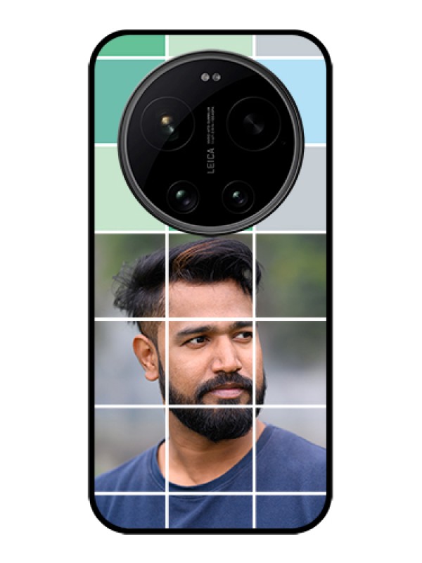 Custom Xiaomi 17 Ultra 5G Custom Glass Phone Case - With White Box Pattern